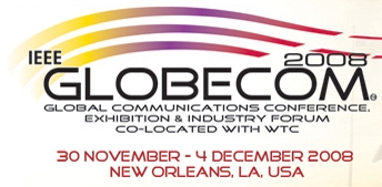 IEEE GLOBECOM 2008, New Orleans, US